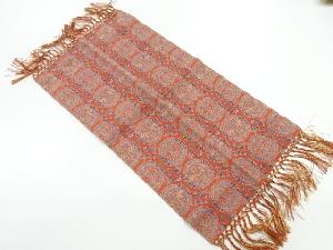 リサイクル　円文白虎朱雀錦卓布